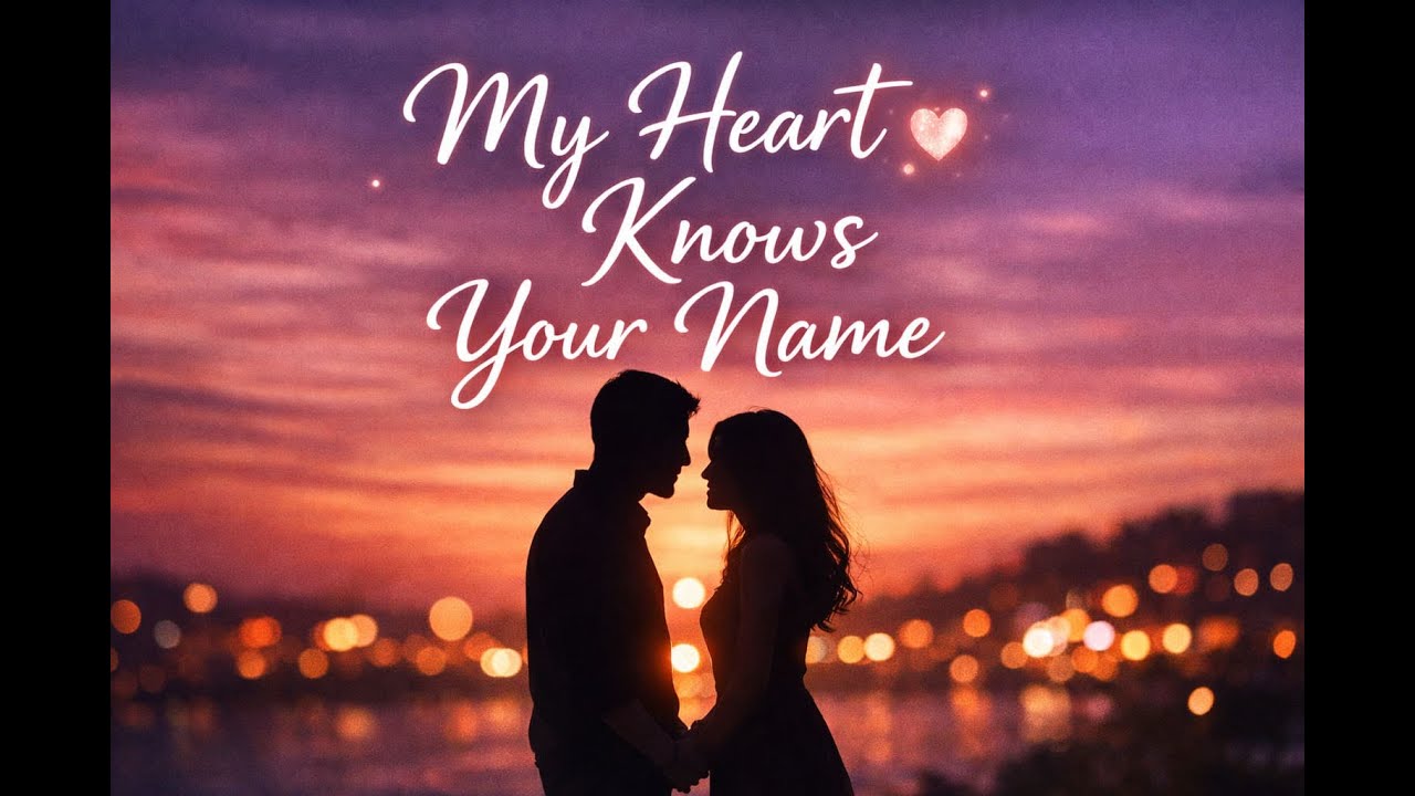 My Heart Knows Your Name 💖 | English Emotional Romantic Love Ballad | Male Version