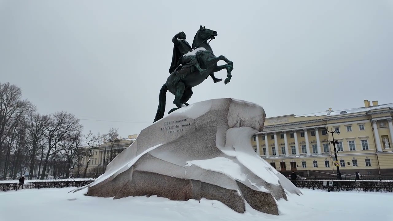 Russia’s Most Powerful Statue? The Bronze Horseman by the Neva River
