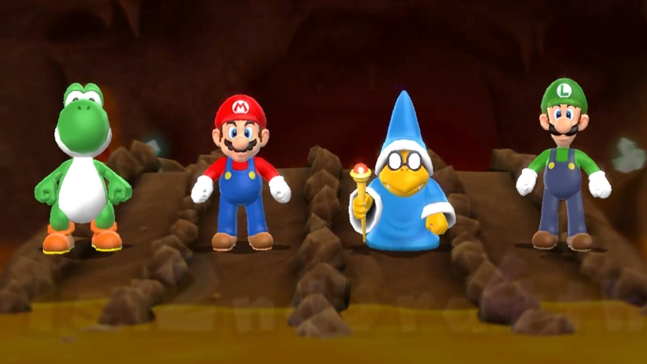 Mario Party 9 Minigames - Mario vs Luigi vs Magikoopa vs Yoshi (Very Hard)