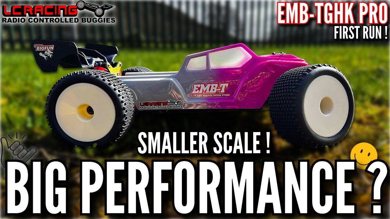 Первый запуск комплекта LC Racing EMB-T Pro Kit | Это ЛУЧШИЙ малогабаритный трагги?