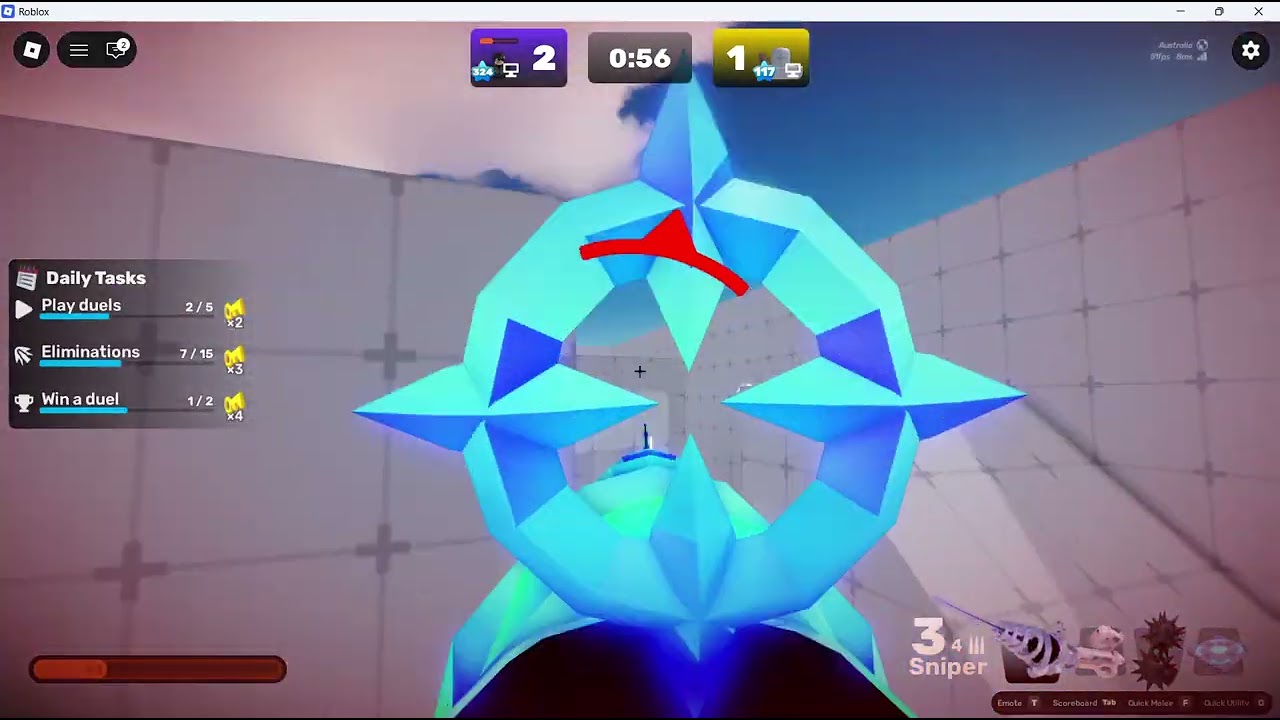 quick and easy roblox rivals 1v1 against underated level 100
