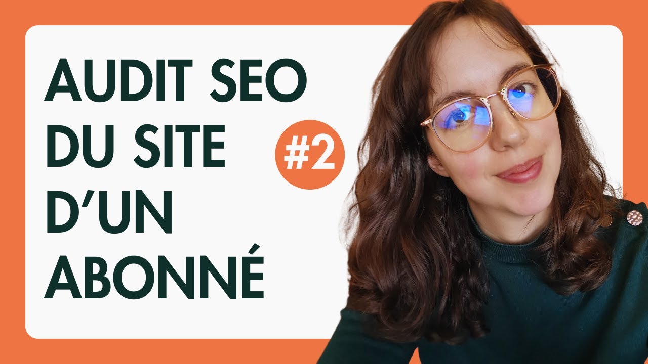 J’ANALYSE LE SITE WEB D’UN ARTISTE | Audit SEO du site d’un abonné #2