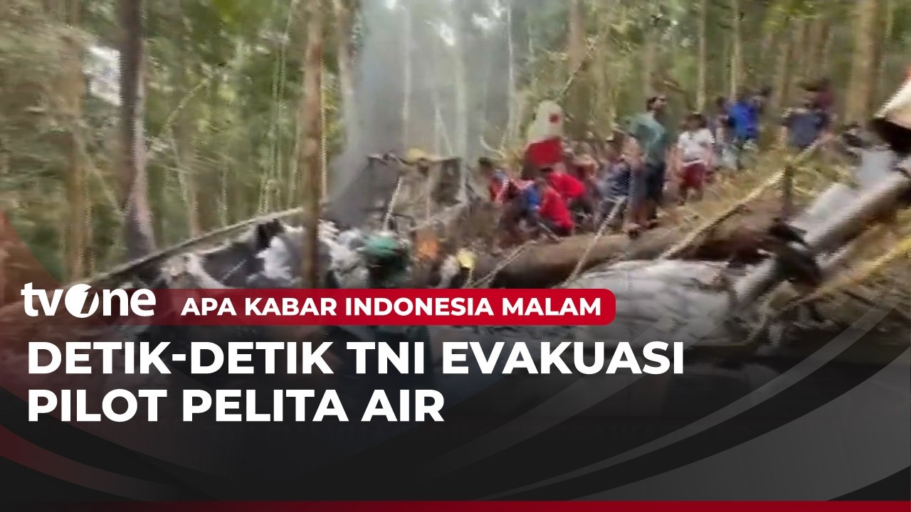 TNI Evakuasi Pilot Pesawat Pelita Air | AKIM tvOne