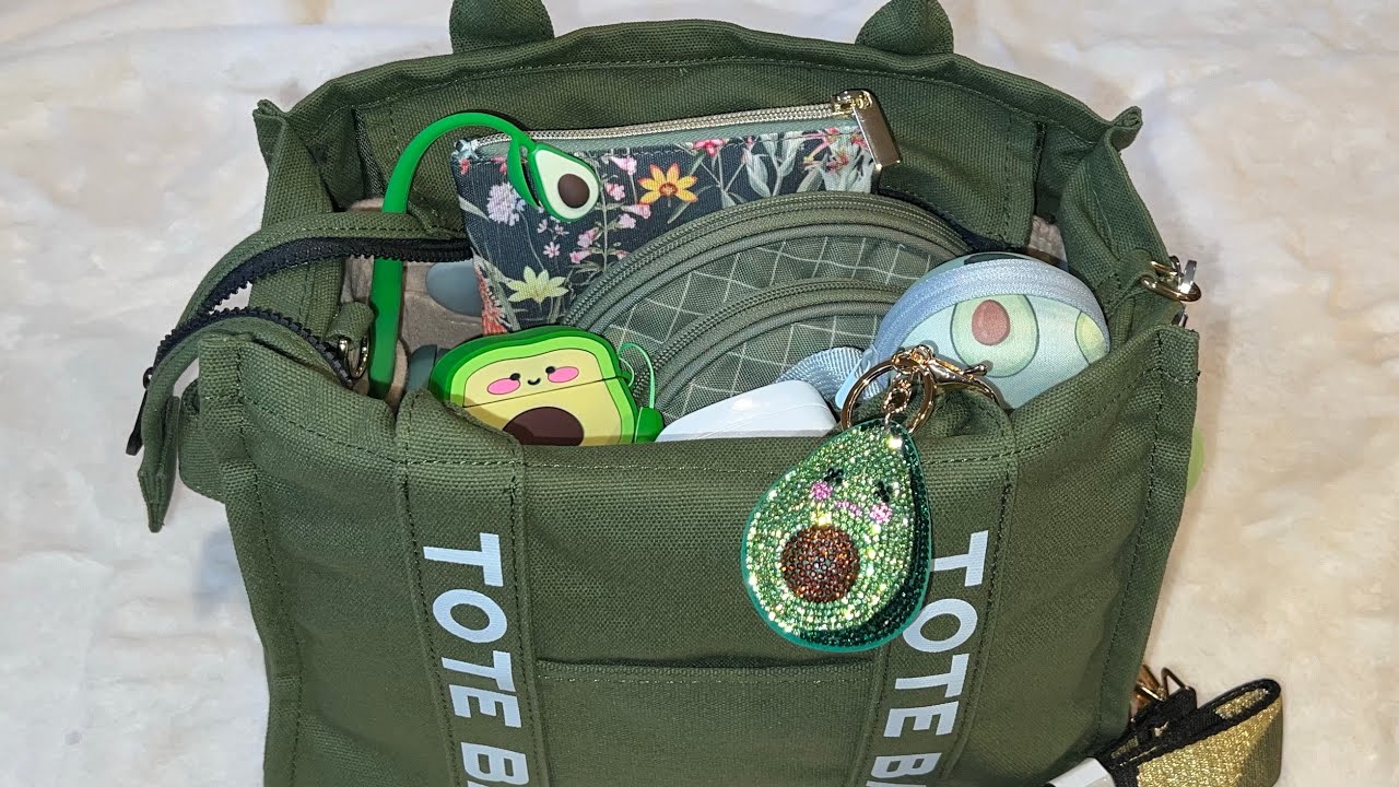 What’s in my Amazon Mark Jacob’s inspired tote? WIMB?!?