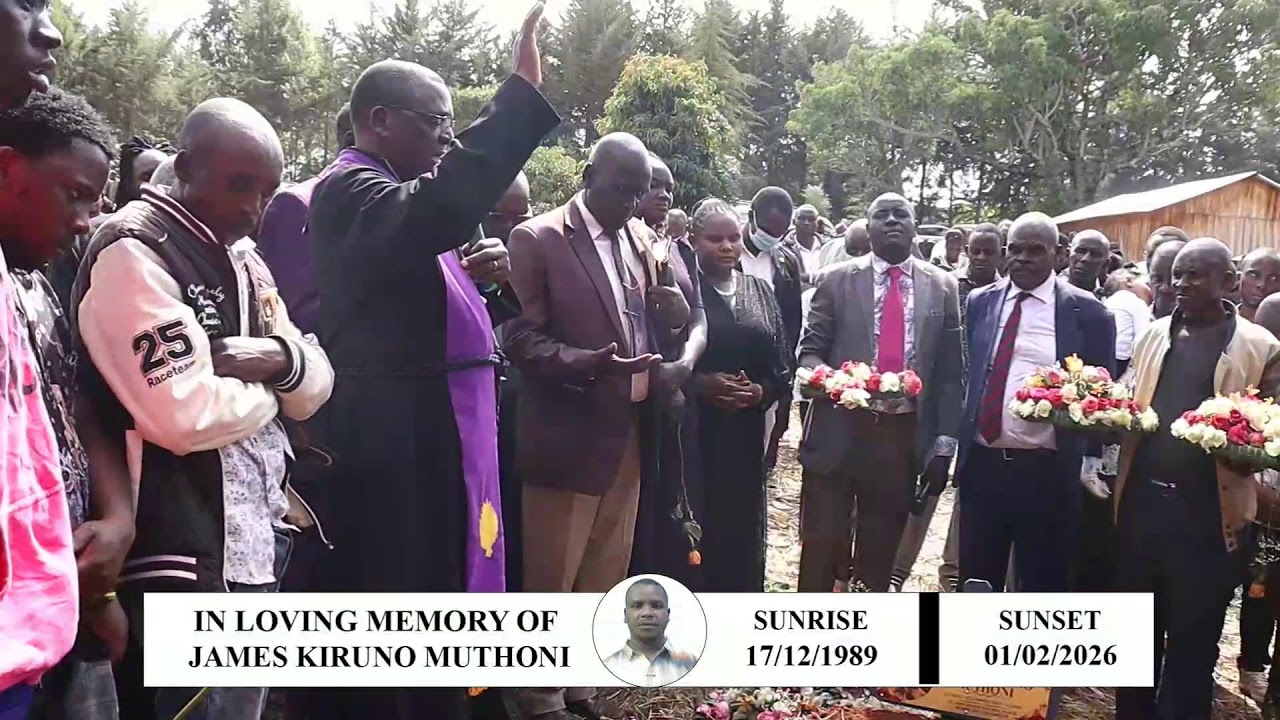 CELEBRATING THE LIFE OF JAMES KIRUNO MUTHONI