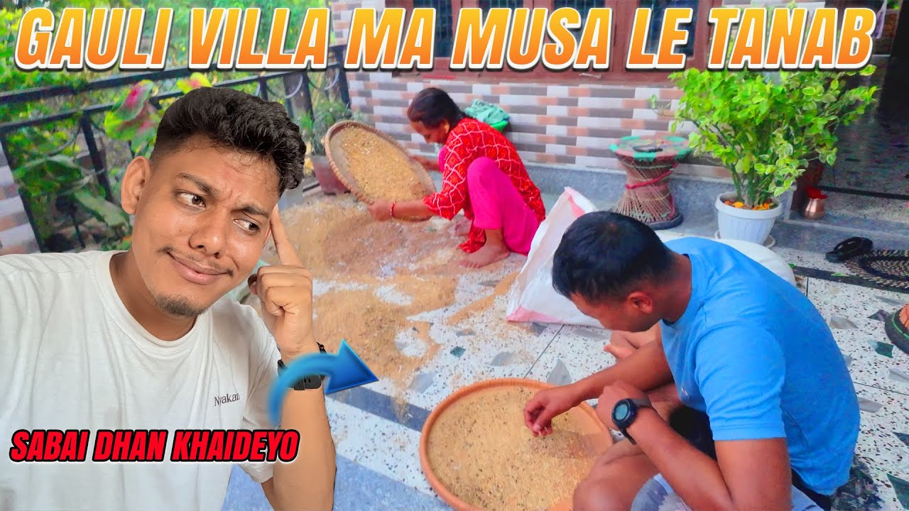 finally gauli villa ma tanab vayo I tato pani ley