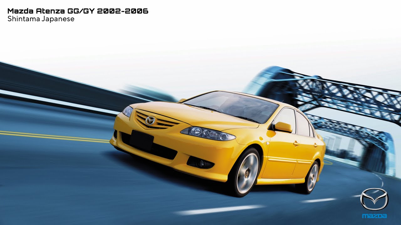(広告を集め) Mazda Atenza GG/GY CM Japan 2002-2006