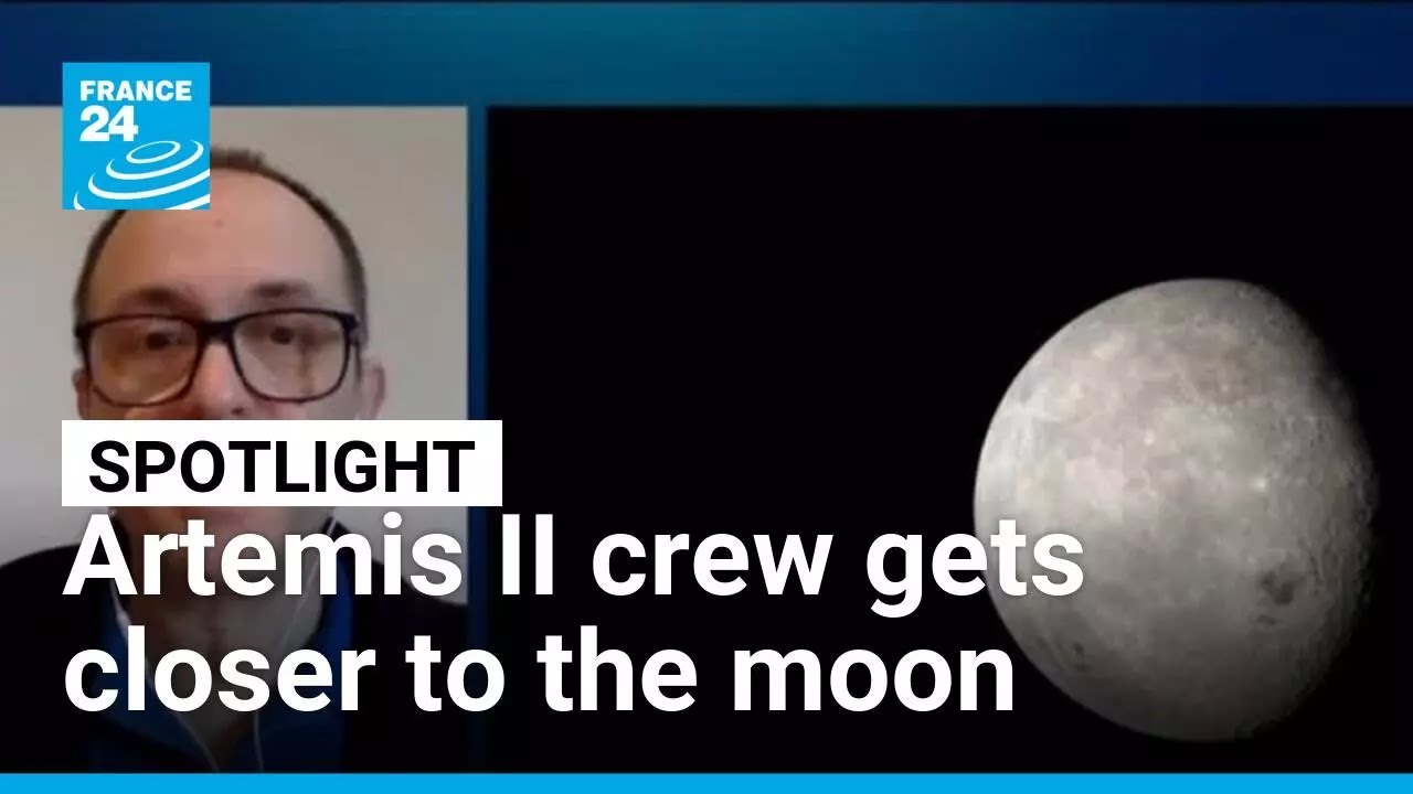 Artemis II: Astronauts get closer to the moon &bull; FRANCE 24 English