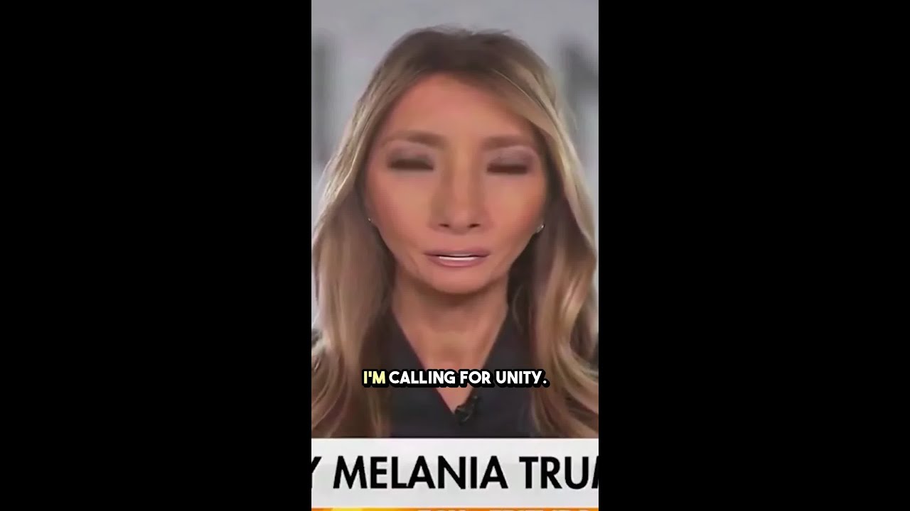 Melania breaks her silence