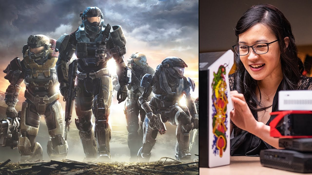 Streaming co-op Halo Reach on Alaina's PC