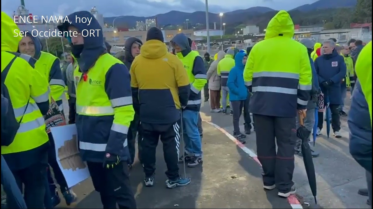 ORT SER OCCIDENTE NAVIA PRIMERA JORNADA HUELGA EN ENCE 27-01-2026