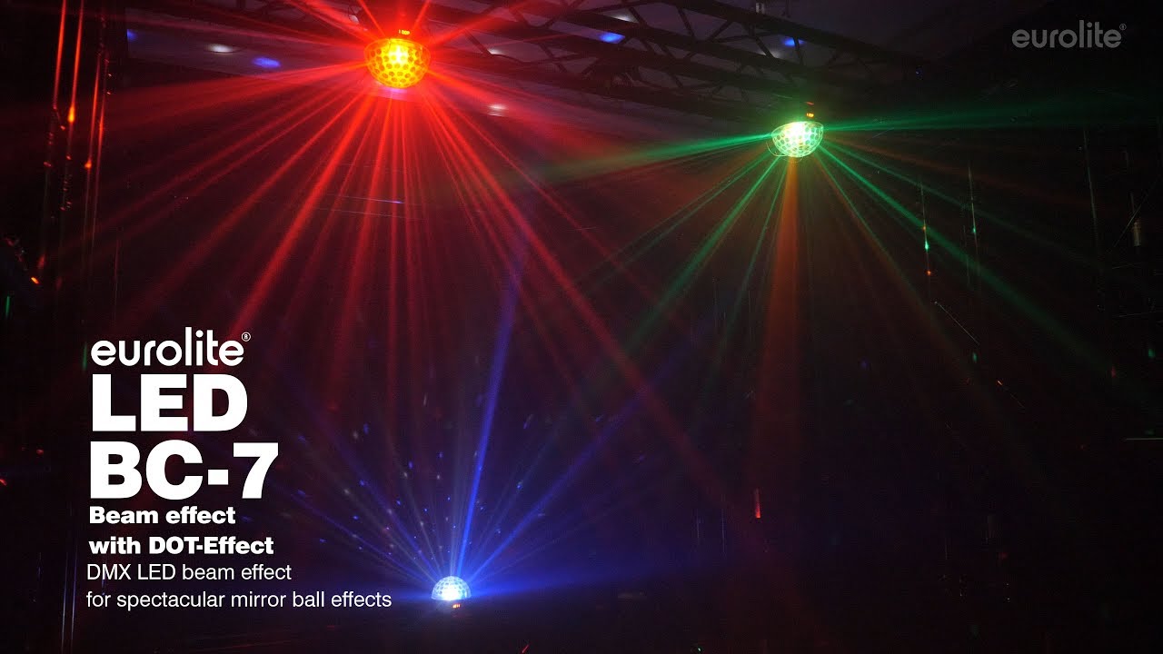 EUROLITE LED BC-7 Beam effect with DOT-Effect