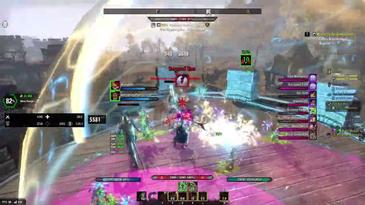 Fighting off the Banana Army (Ranged Magblade) | Elder Scrolls Online PvP