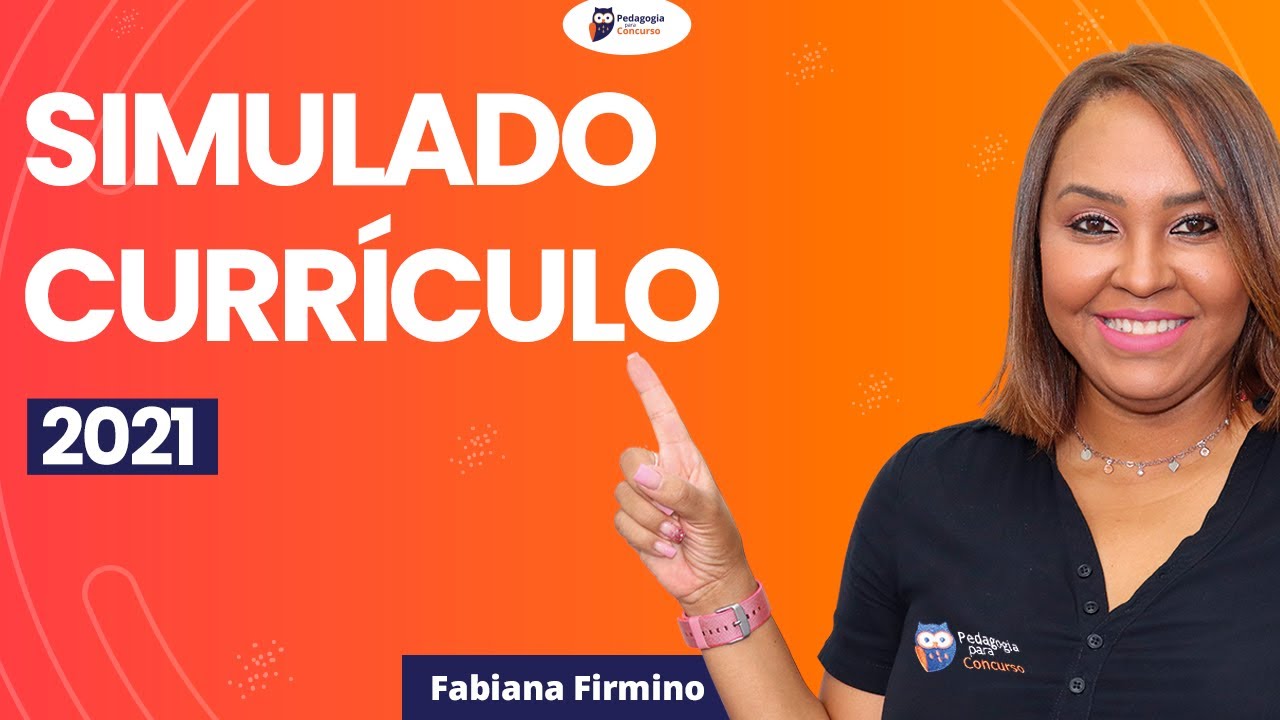 Simulado  Currículo  | Fabiana Firmino