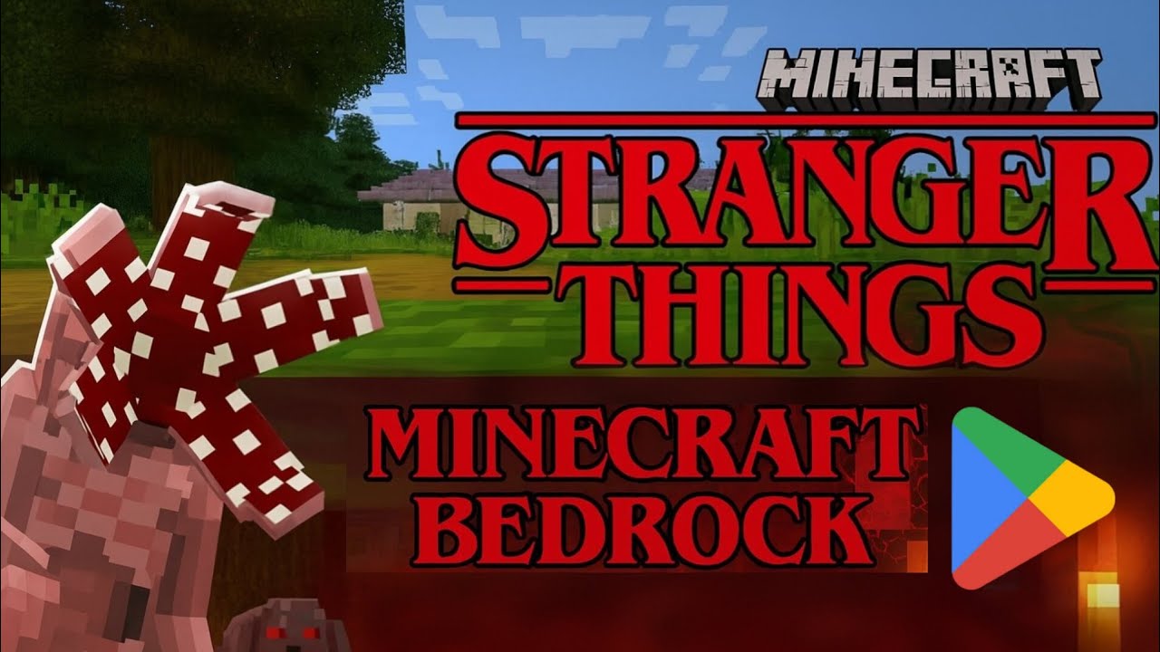 Descarga el addon de stranger things para tu Minecraft bedrock en celular 1.21.100