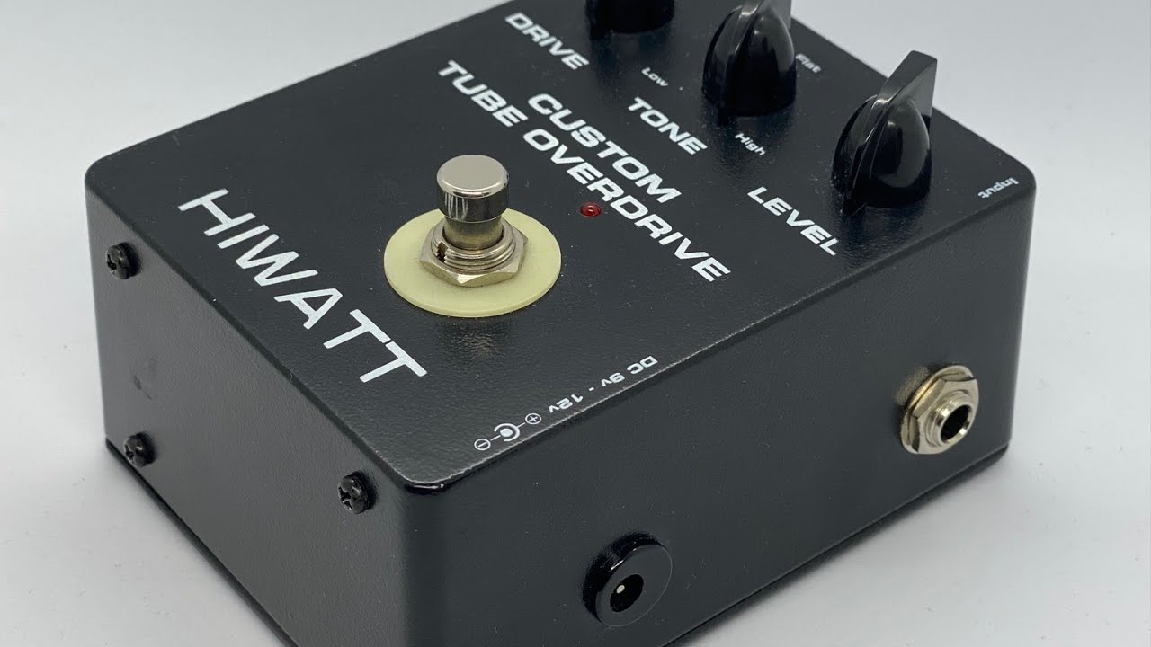 Hiwatt&nbsp;- CUSTOM TUBE OVERDRIVE