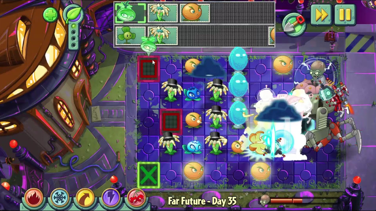 🟢ZOMBIS DEL FUTURO PvZ 2 Gardenless 🌱 🌱  - Haciendo algo