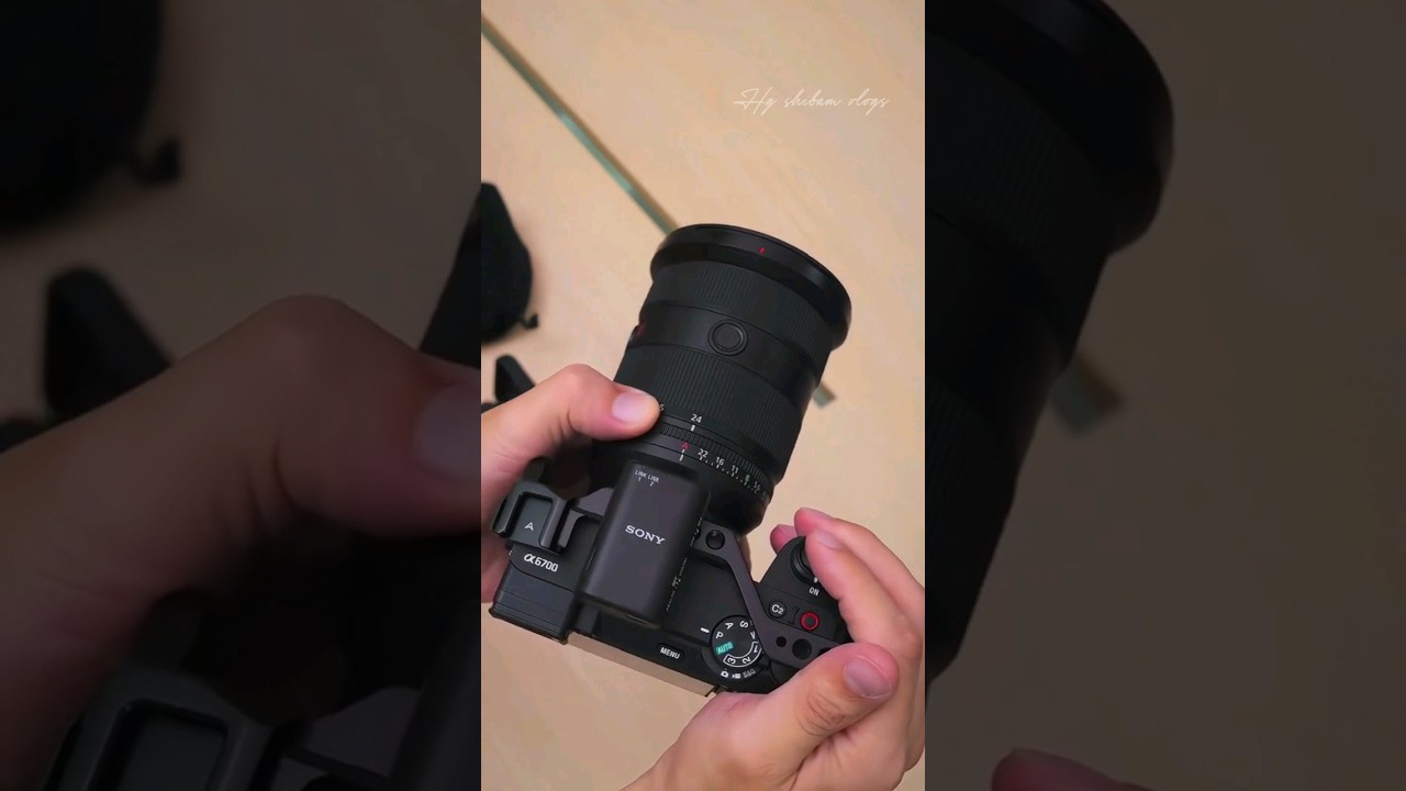 Sony Alpha a6700 Camera & Sony FE Zoom 24-70mm f/2.8 GM Lens unboxing & photography 8k