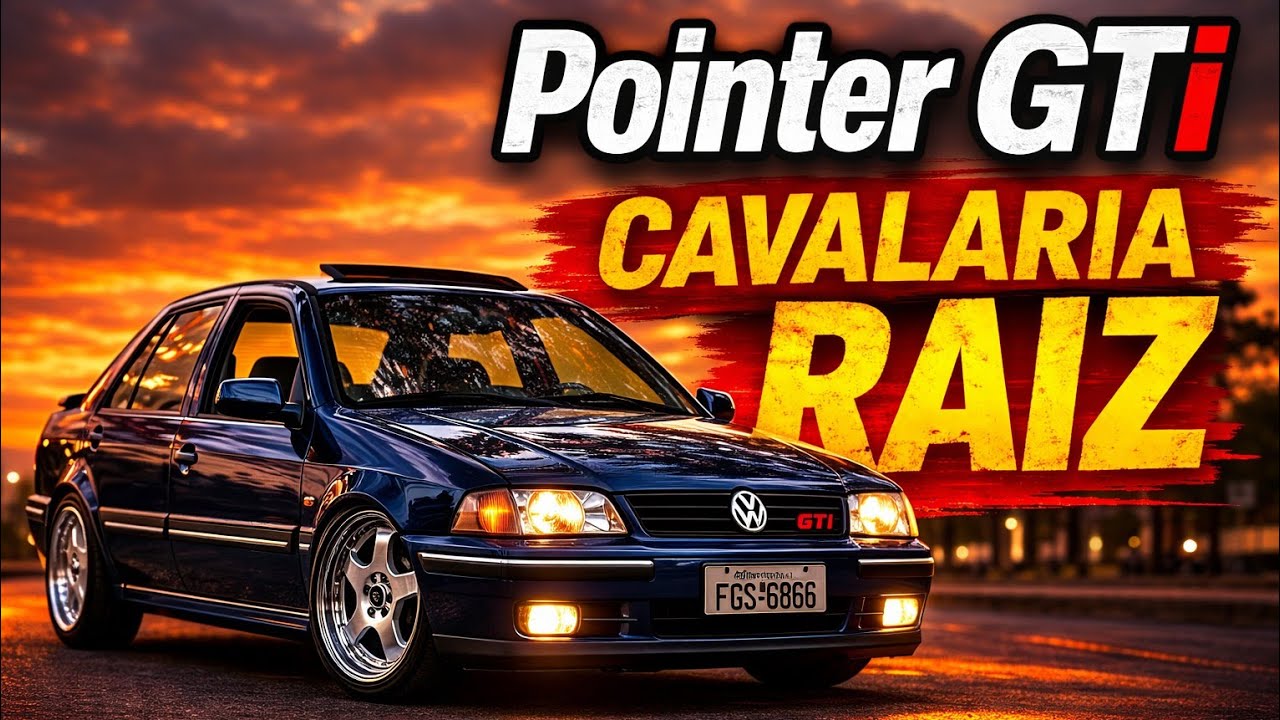 “Volkswagen Pointer GTi – Cavalaria RAIZ dos anos 90”
