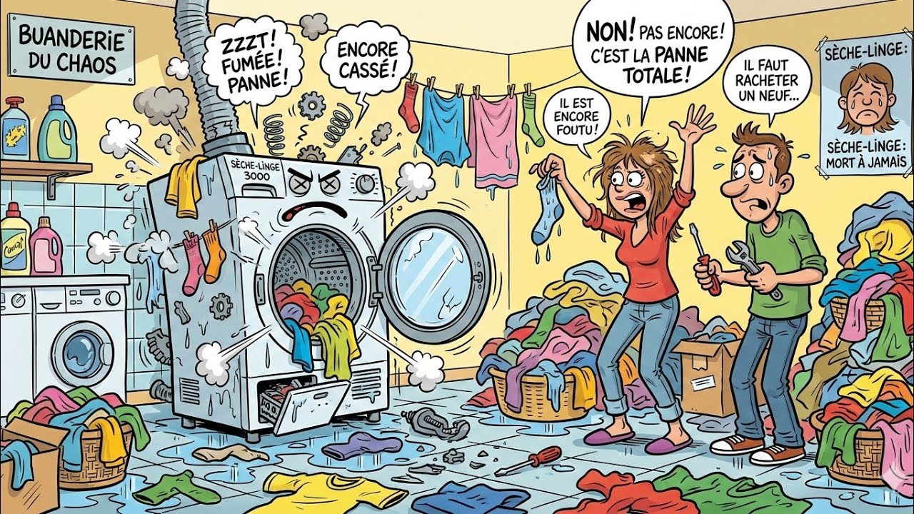 Sèche linge en panne, encore 