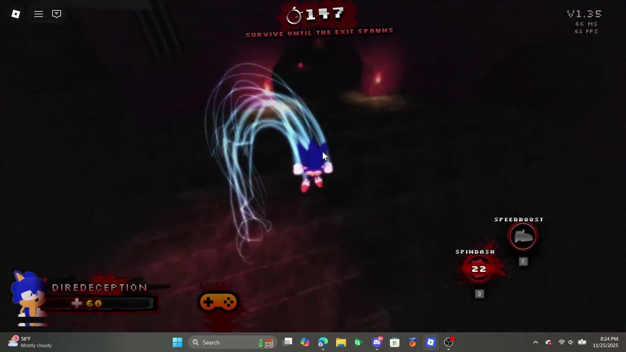 you can't (SONIC SOLO ESCAPE)