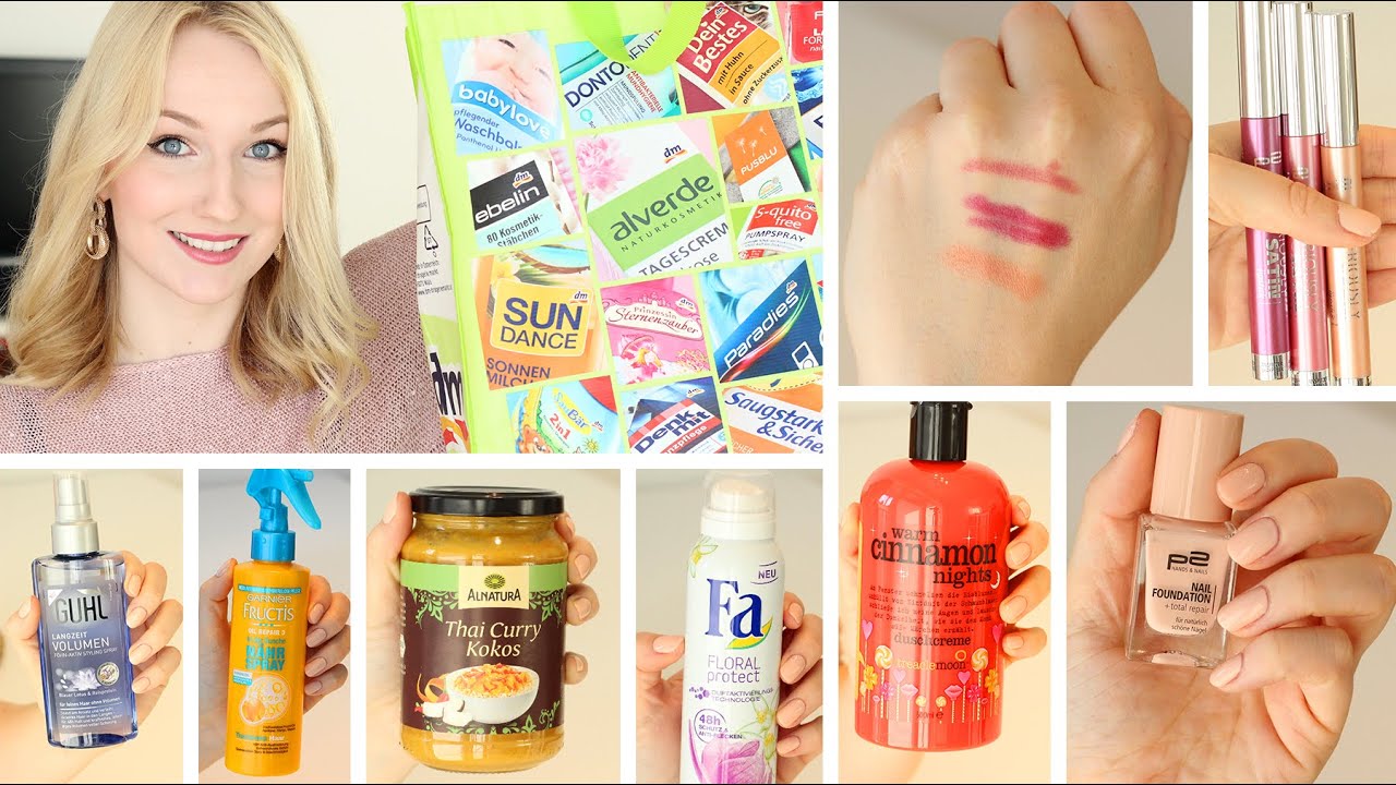 XXL DM Haul - Oktober 2014 - Neue p2 Lippenstifte, Guhl Volumen Spray etc.