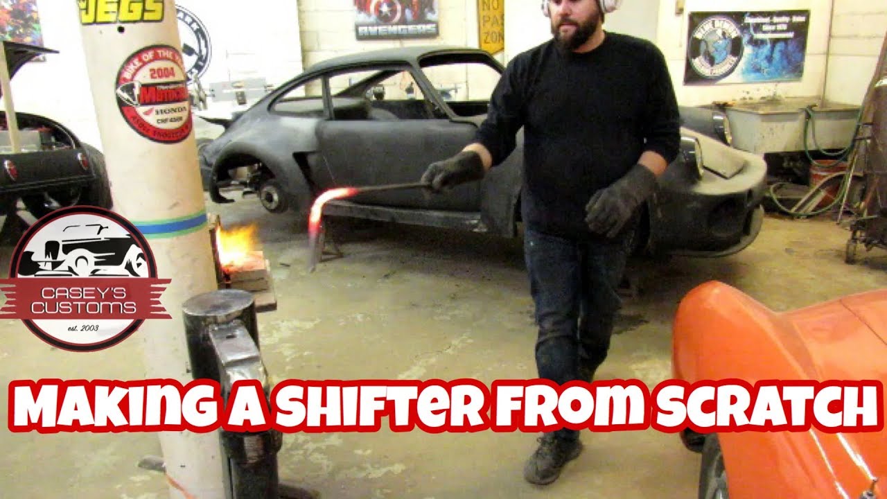 MAKING A SHIFTER FROM SCRATCH! HOW TO MAKE A SHIFTER FOR YOUR RAT ROD