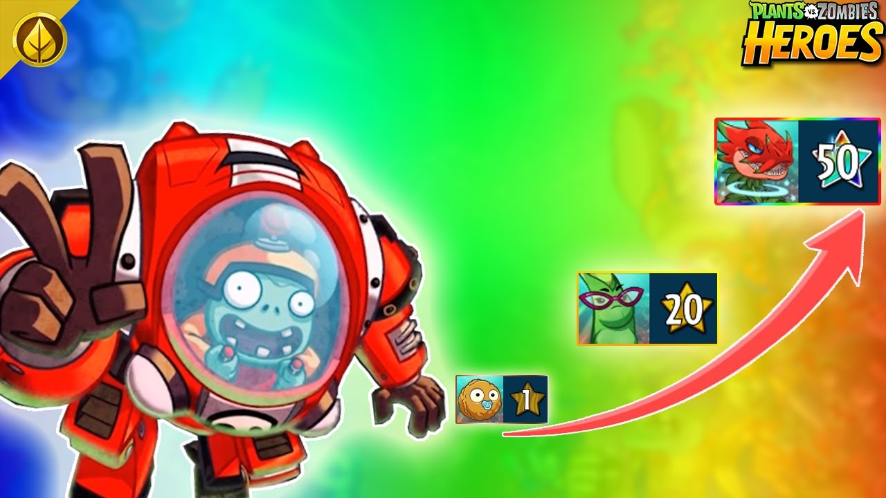 FÁCILMENTE EL MEJOR MAZO (SIN LEGENDARIAS) PARA SUBIR DE RANGO RÁPIDO | Plants vs. Zombies: Heroes