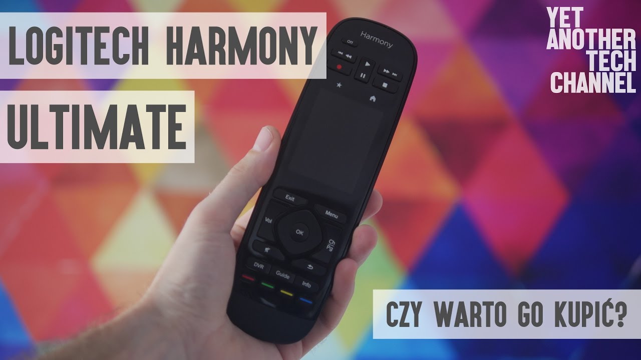 Pilot uniwersalny Logitech Harmony Ultimate - stary ale jary