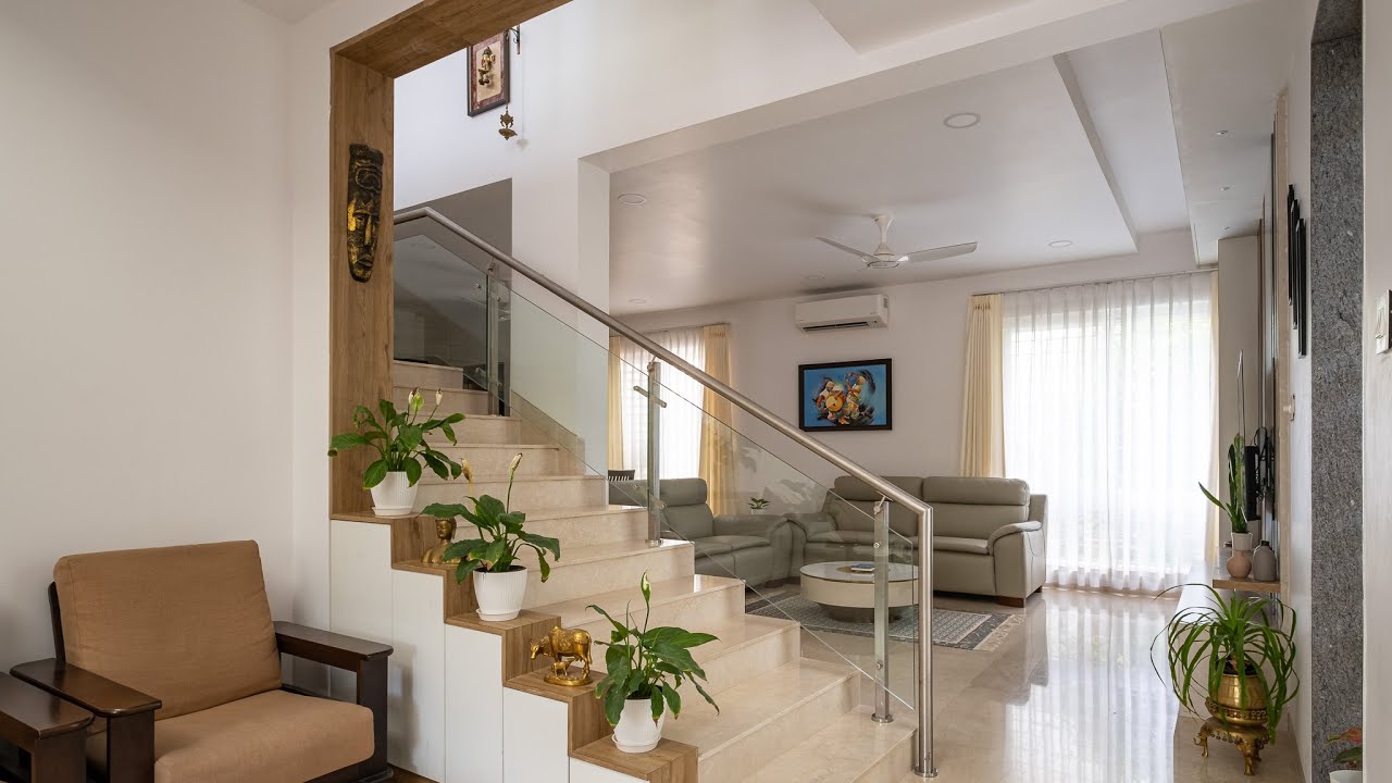 Luxury villa Interiors at My Home Ankura, Tellapur, Hyderabad | By Mindspan Interiors Pvt. Ltd.