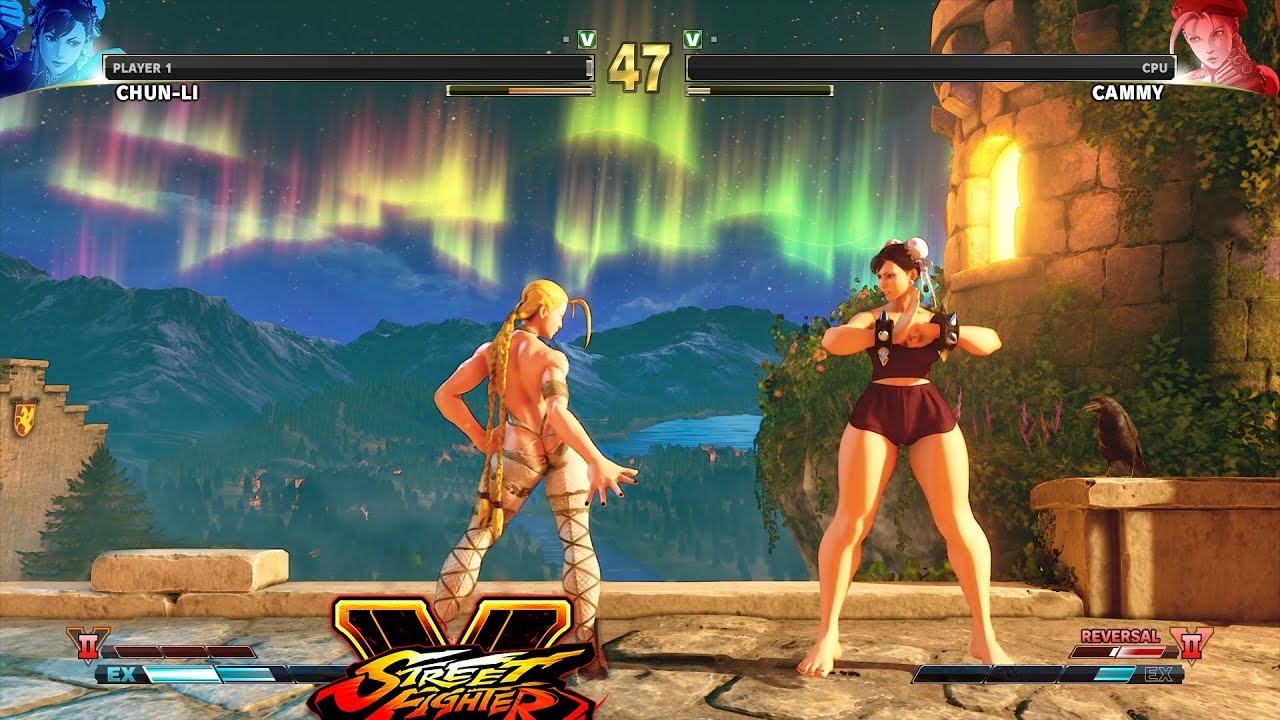 Street Fighter V AE Chun Li vs Cammy PC Mod