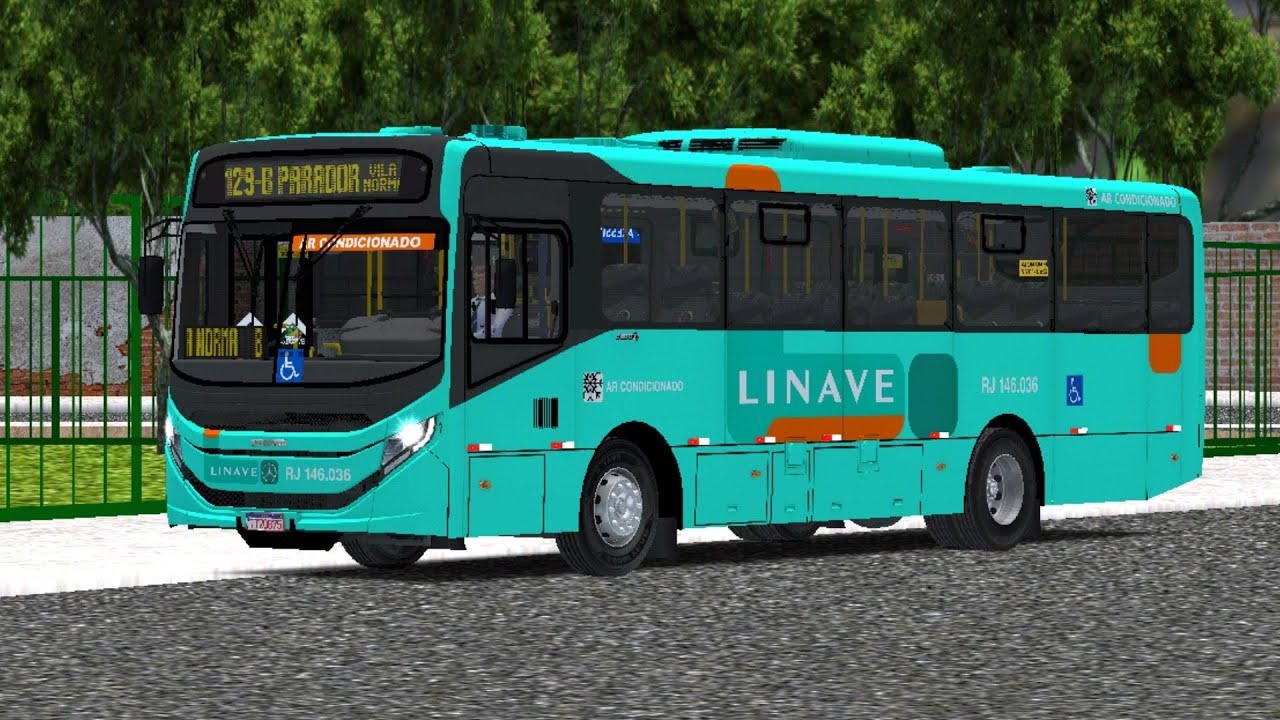 🔵[ PROTON BUS] Caio Apache Vip V OF-1519 Mercedes Benz Euro 6 Padrão Linave 🔵