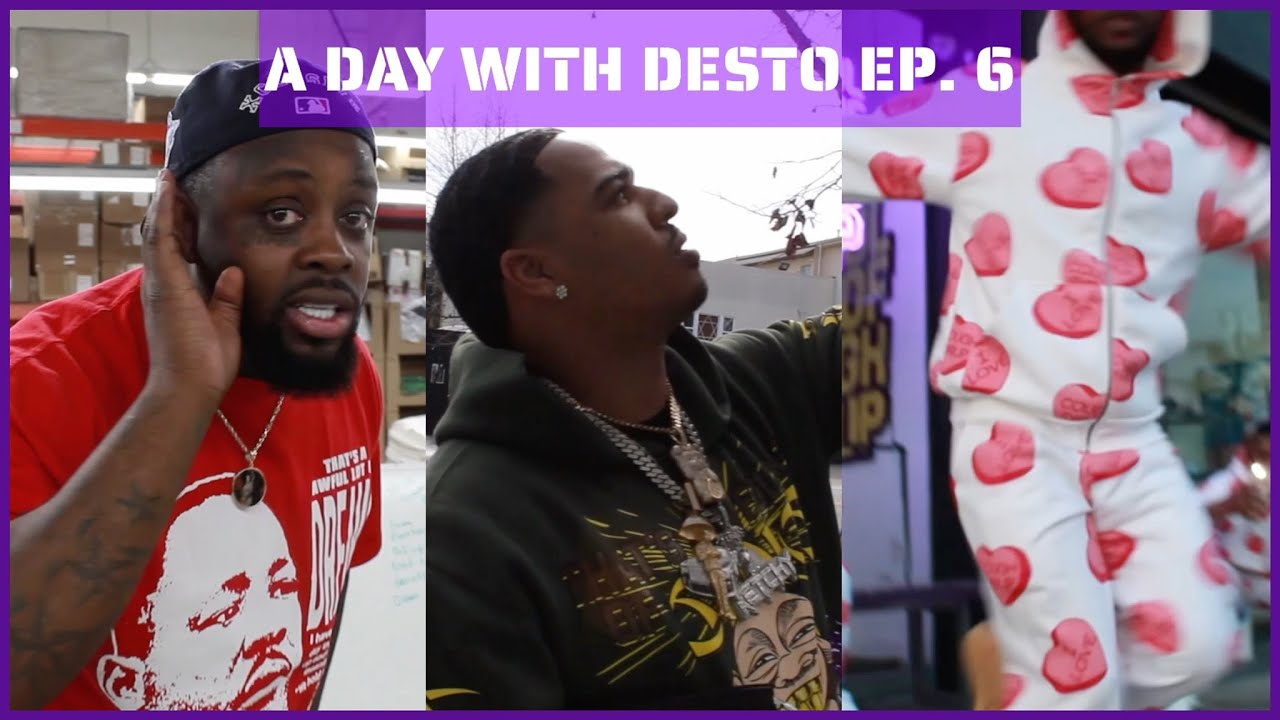 A Day With Desto Dubb EP.  6 | Stinc Team Pop-Up with Ralfy the Plug , Valentine's Day Shoot &  More
