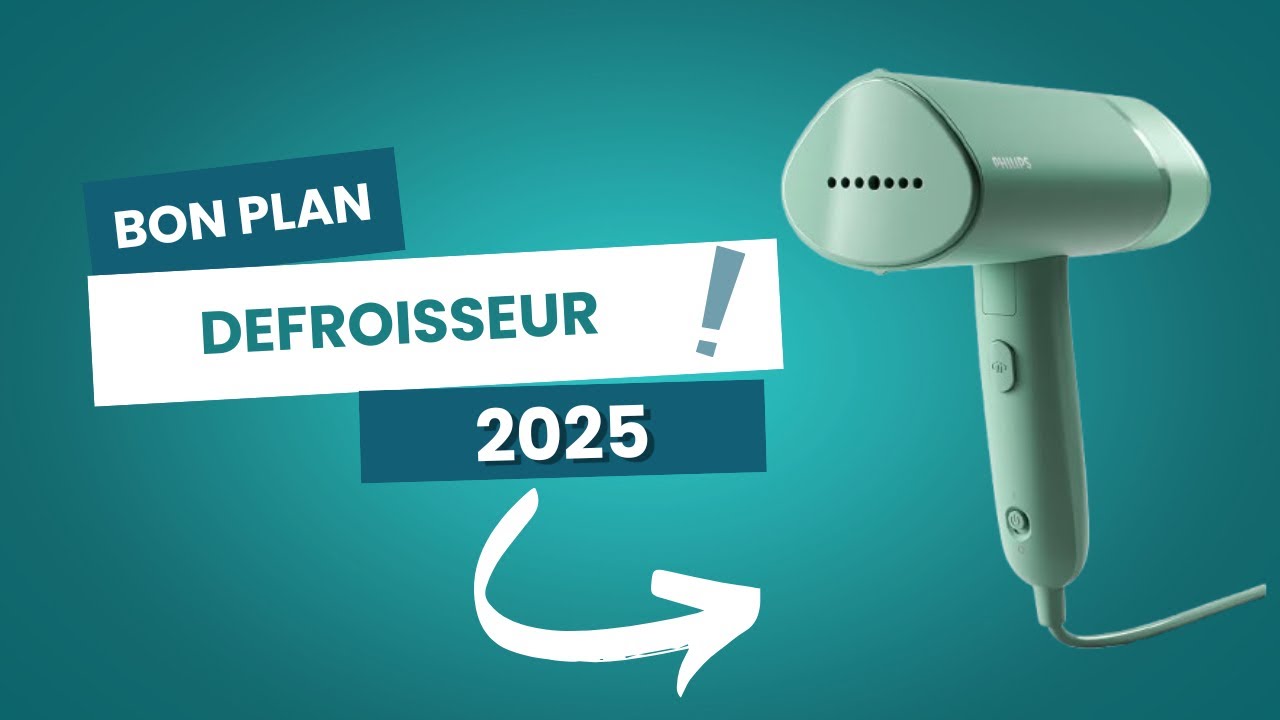 Le mini défroisseur Philips qui humilie les plis 💎