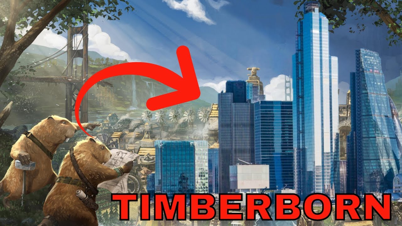 A Beaver City Builder?! (Timberborn)
