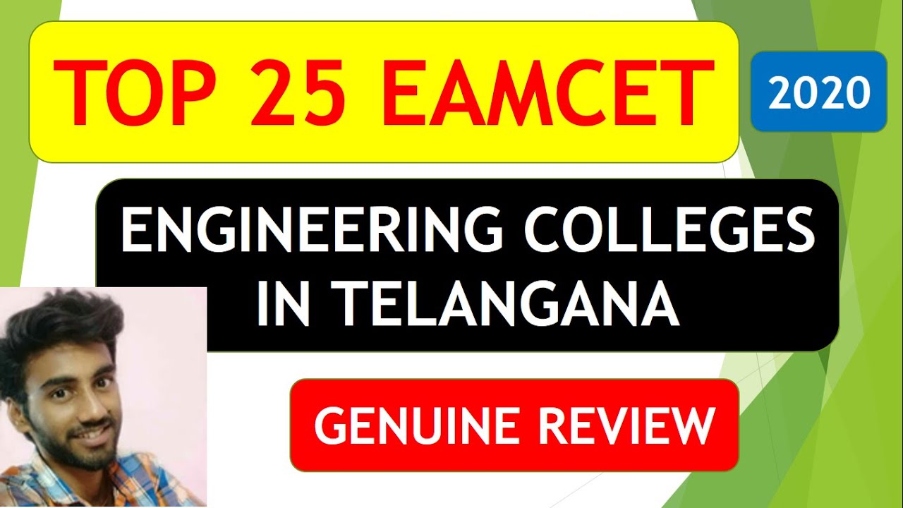 Top 25 Eamcet Engineering Colleges in Telangana in 2020
