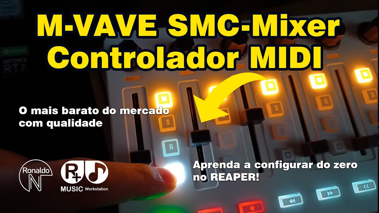 Review Completo M VAVE SMC MIXER em português | Como configurar corretamente