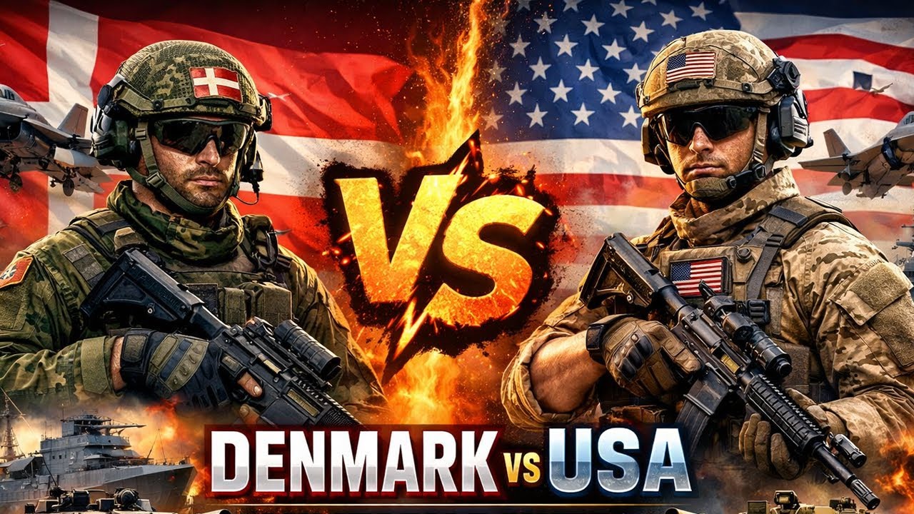 Denmark vs USA: Military Power Comparison 2026