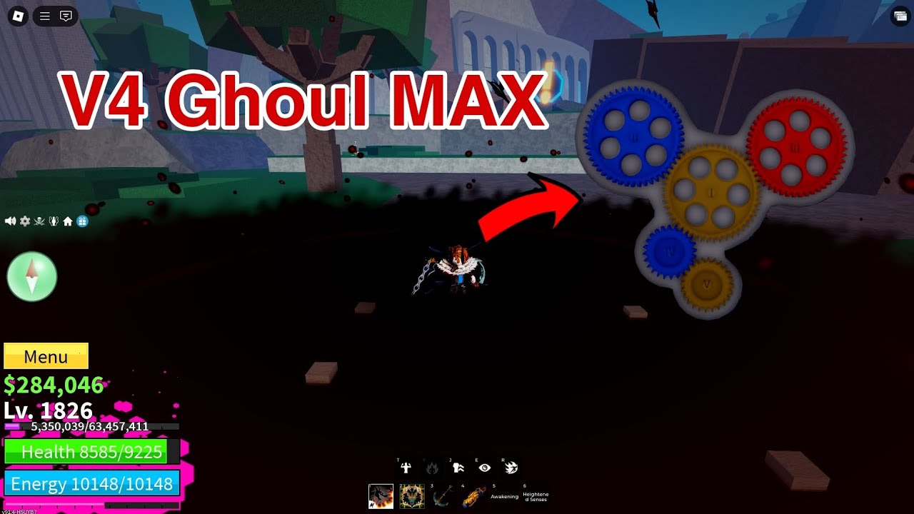 Я наконец пробудил Гуля V4 MAX...(BloxFruits)