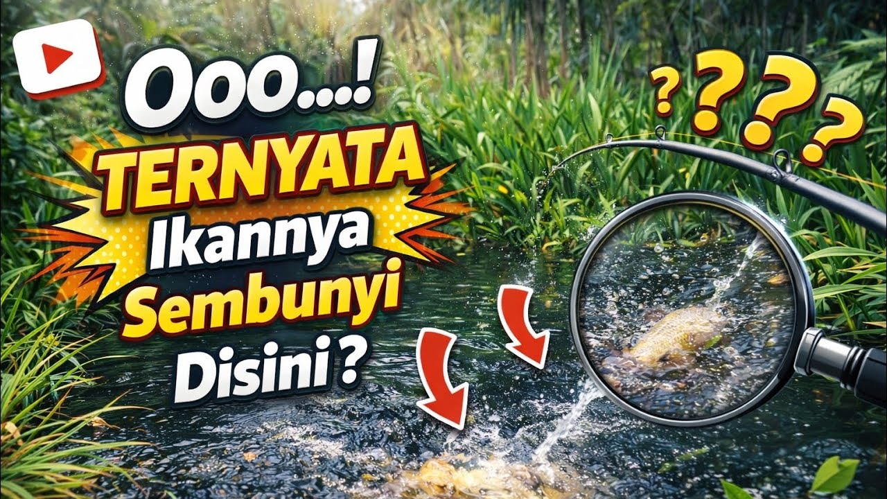 Ooooo ‼️ Ternyata Ikannya Sembunyi Disini ⁉️ #StrikeToman #MonsterToman #CastingToman #MancingLiar