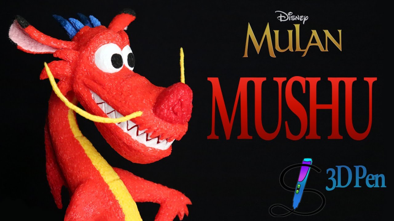 3D Pen | Disney - Mulan Mushu
