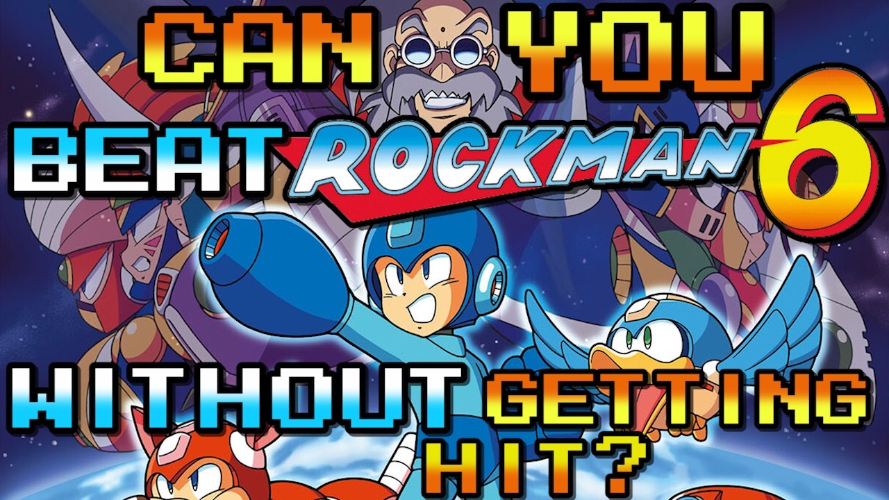 VG Myths - Can You Beat Rockman 6 Without Getting Hit?