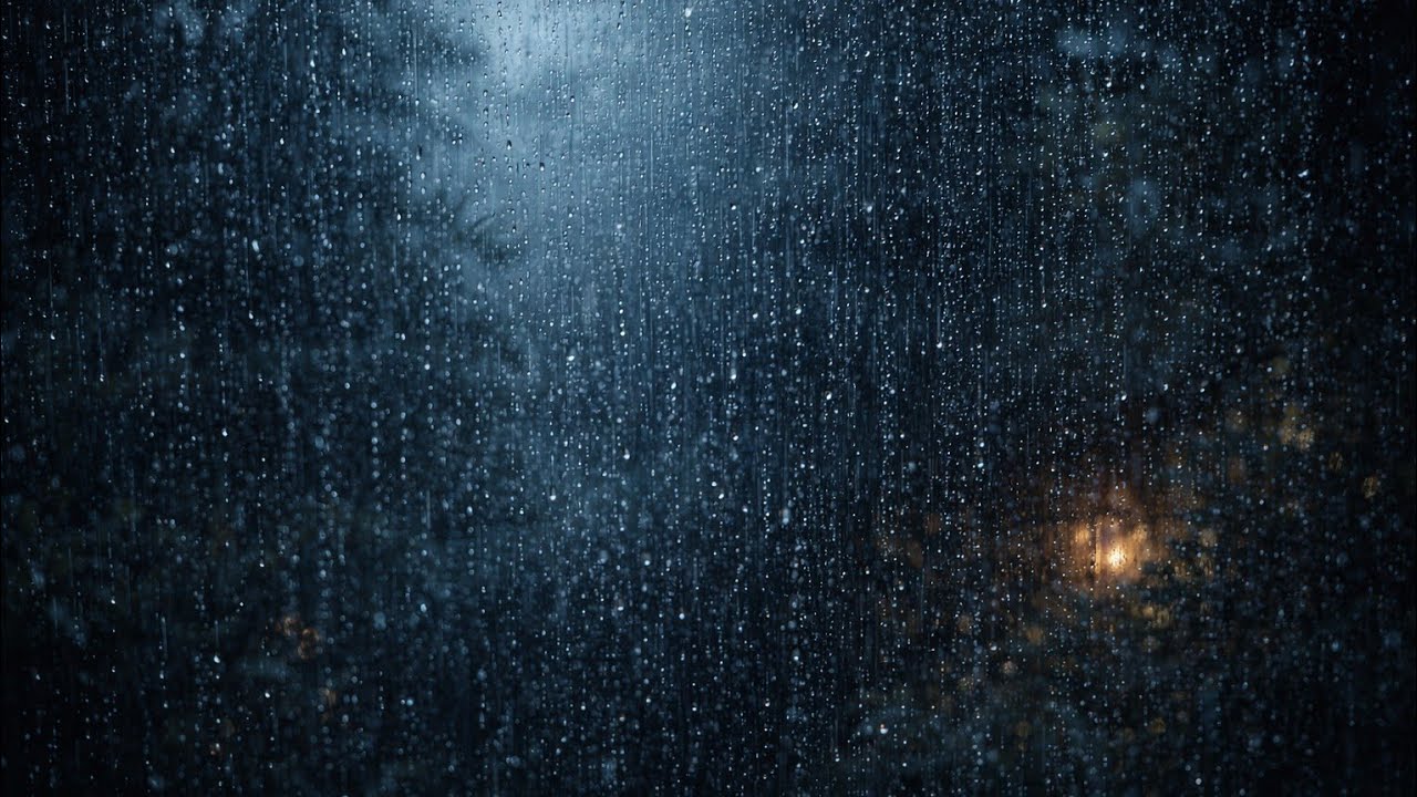 4K Rain Sounds 🌧️ Deep Sleep • Relax • Study | No Music | 4K