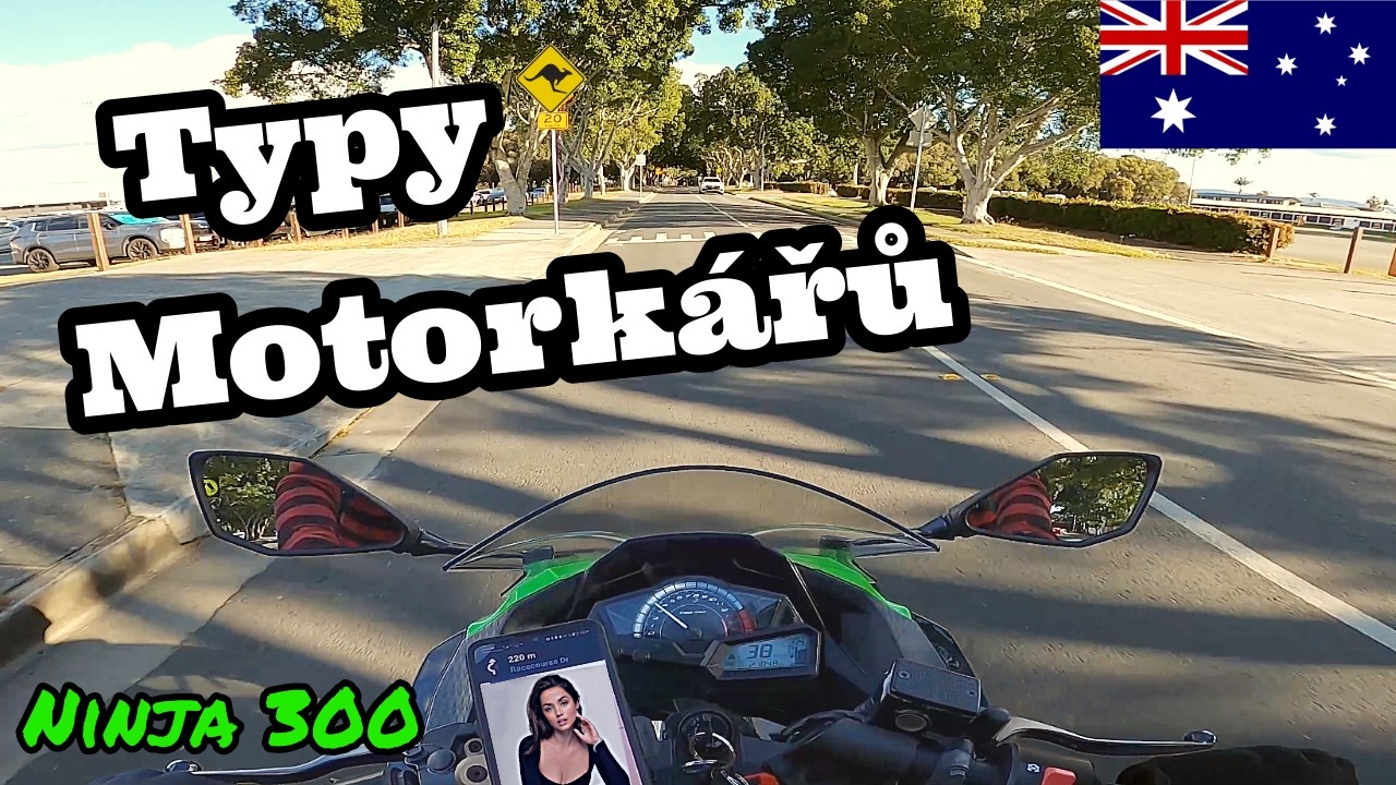 6 TYPŮ MOTORKÁŘŮ, které za život POTKÁŠ... 🇦🇺 MotoVlog, [ep #52 ]