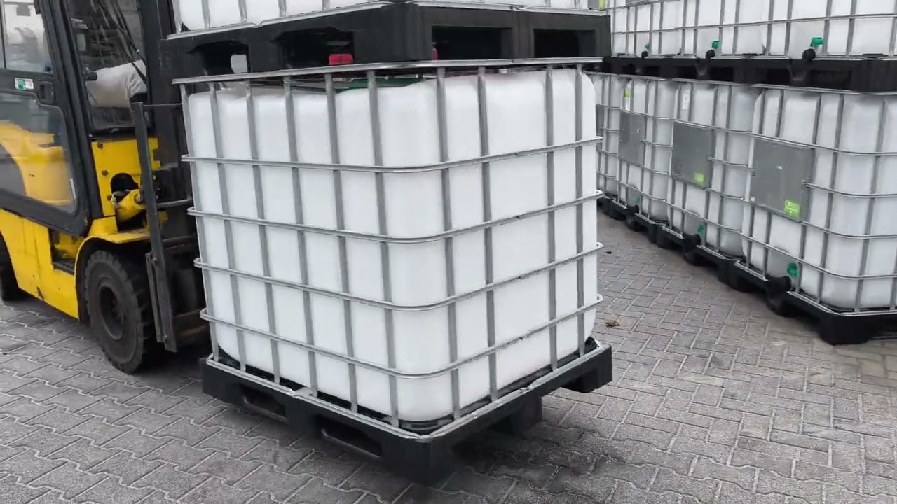 Repasované 1000L IBC Mauser DN225/50