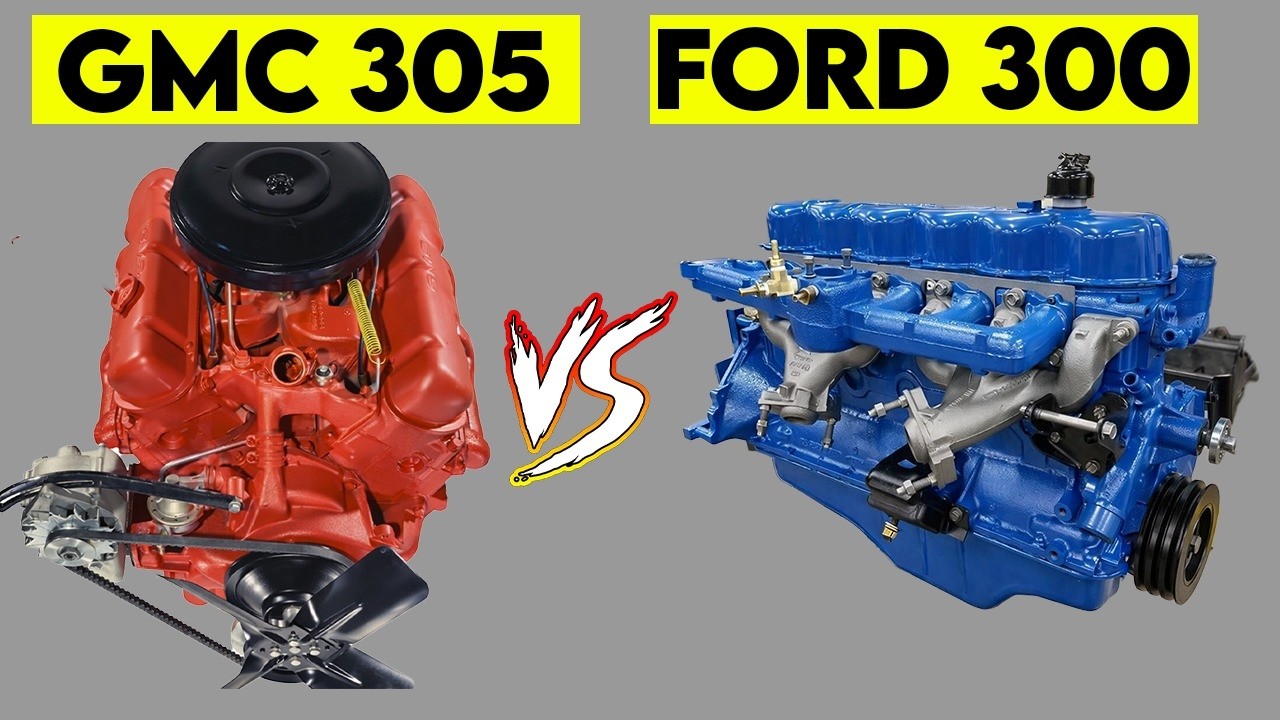 The Ultimate Workhorse Showdown: GMC 305 V6 vs Ford 300