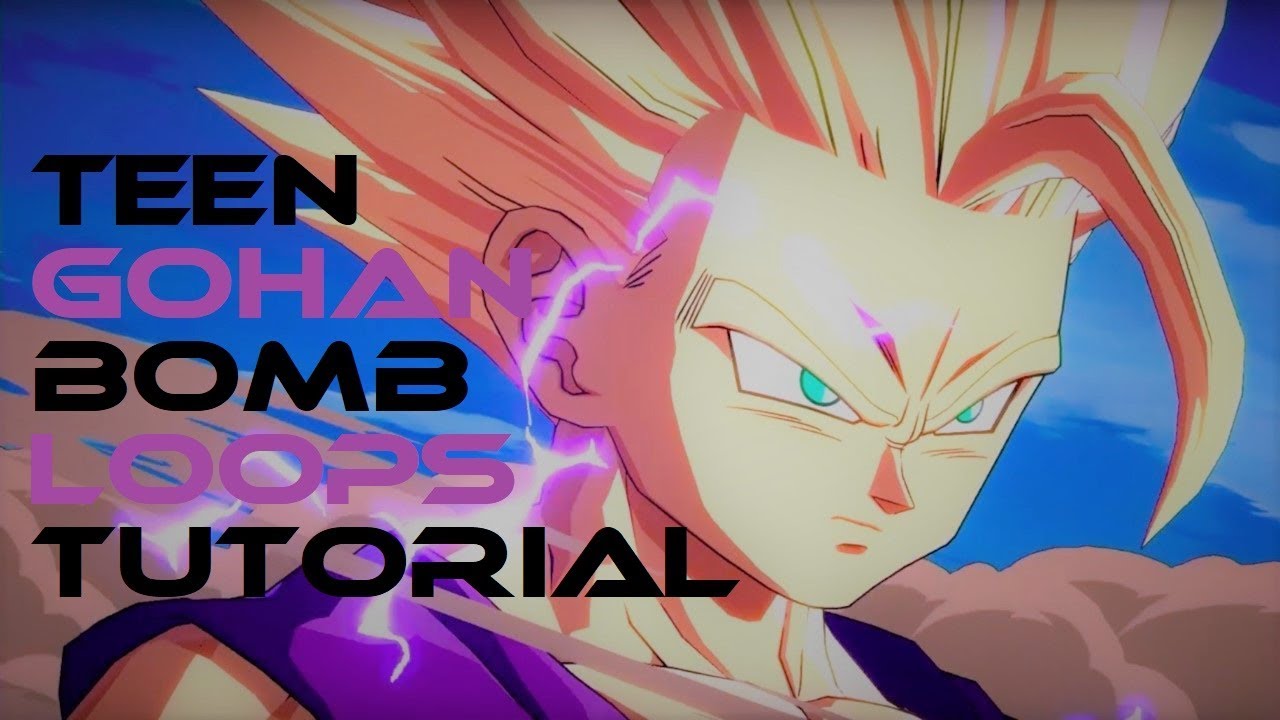 【DBFZ】- Teen Gohan Universal Solo Bomb Loop Tutorial