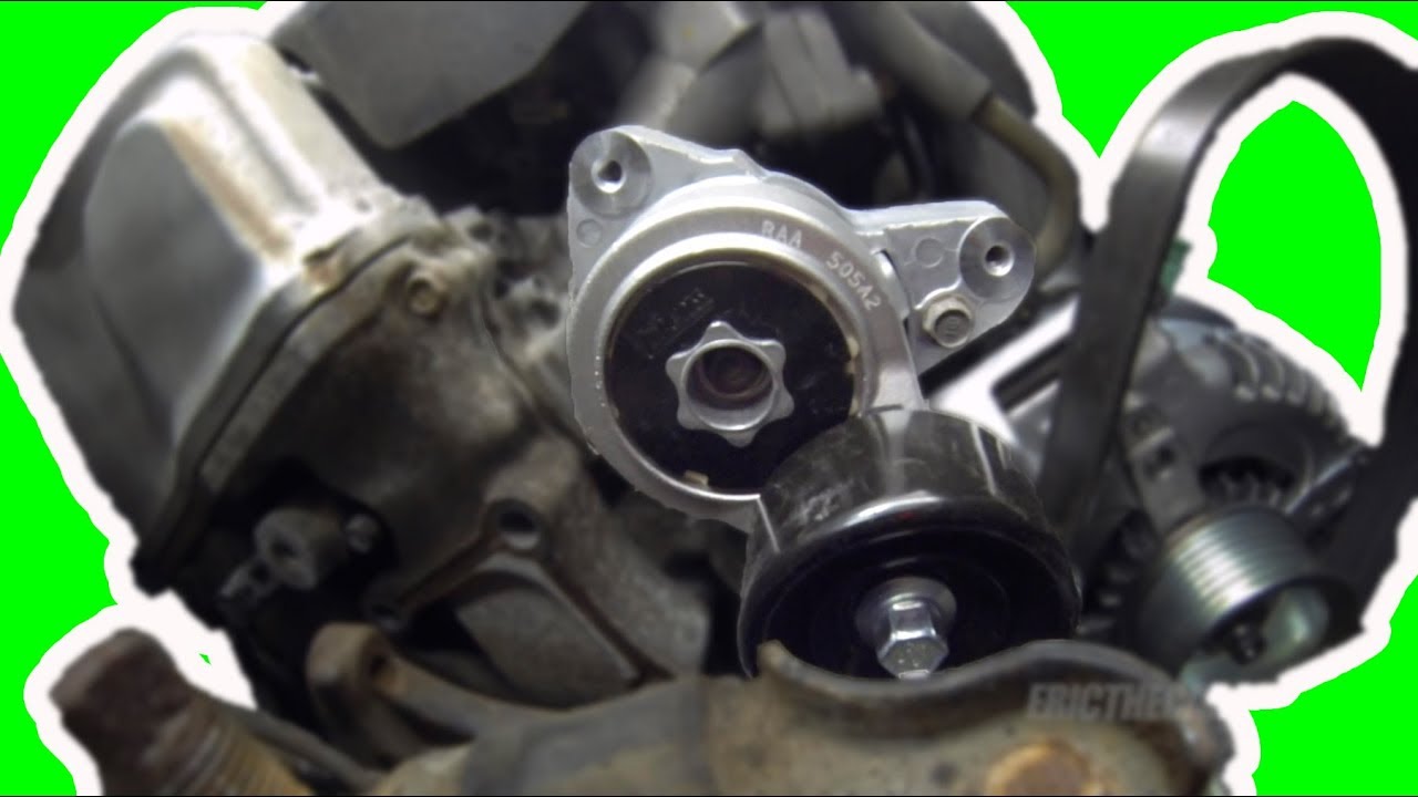 How To Replace a Honda K Series Serpentine Belt Tensioner