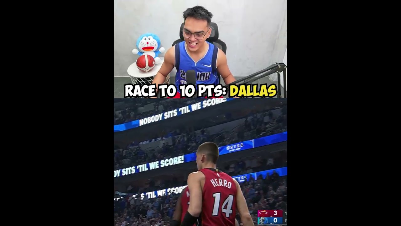 Dallas vs Miami, race to 10 pts | Coopal Flagg ka talaga 6mal #dallas #nba #patriciobosspaldo