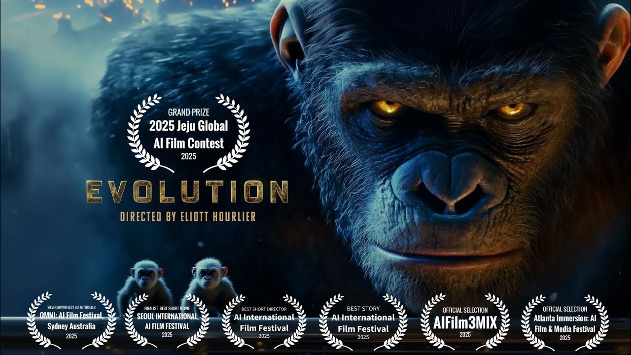EVOLUTION - AI SHORT FILM by Eliott Hourlier